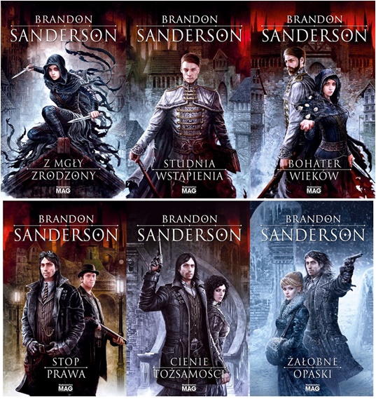 Brandon Sanderson - seria książek